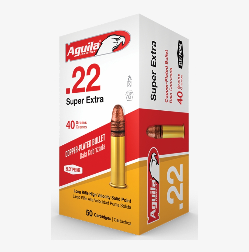 1b222328 22 Lr Hv 40 Sp 50/100 - Balas Calibre 22 Aguila Precio, transparent png #6233823