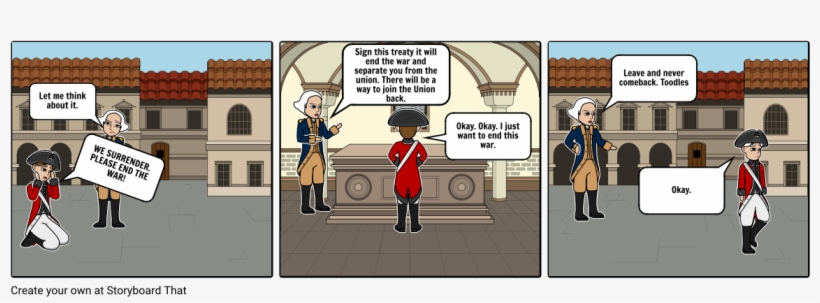 Surrender At Appomattox Courthouse - Cartoon, transparent png #6234656