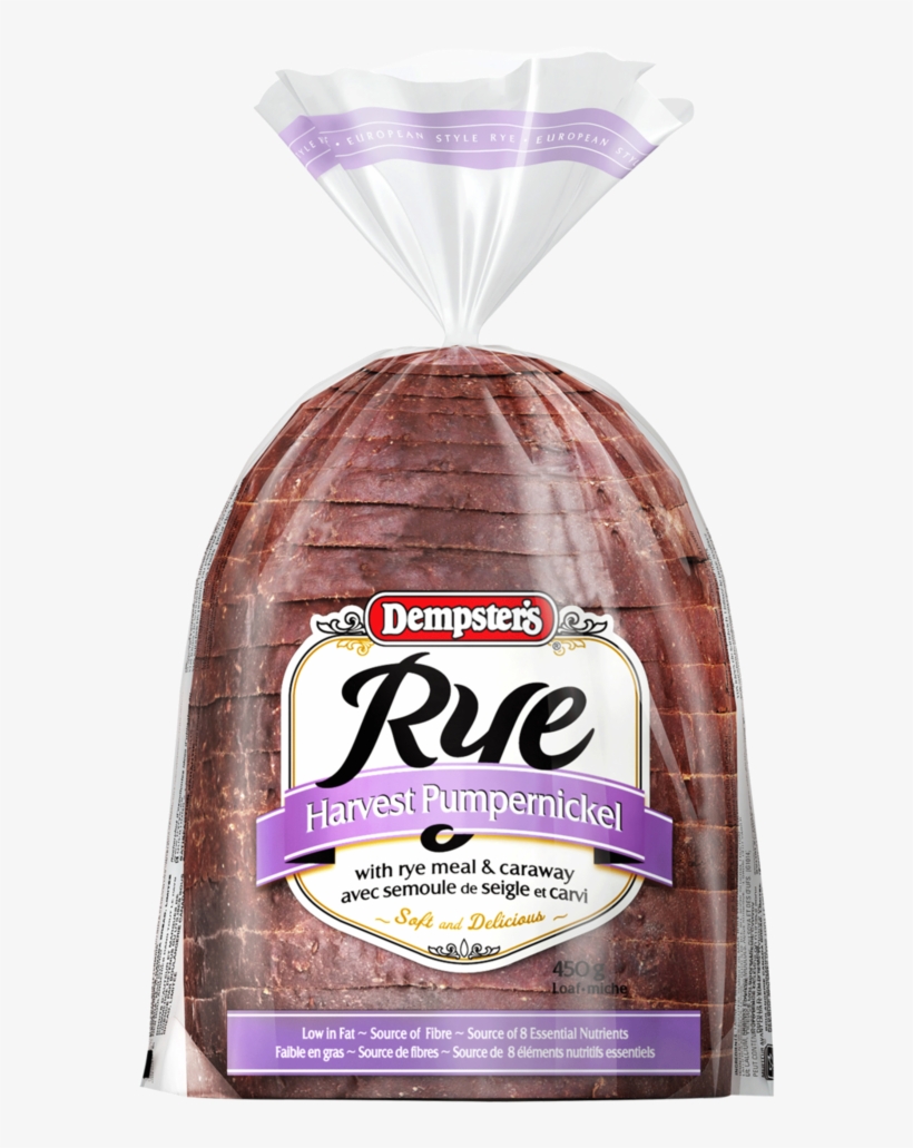 Dempster's® Harvest Pumpernickel Rye - Dempster's Country Caraway Rye With Caraway Seeds, transparent png #6235658