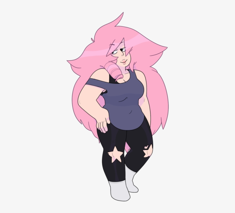 Pink Fictional Character Vertebrate Joint Mythical - Steven Universe Pink Amethyst, transparent png #6235736