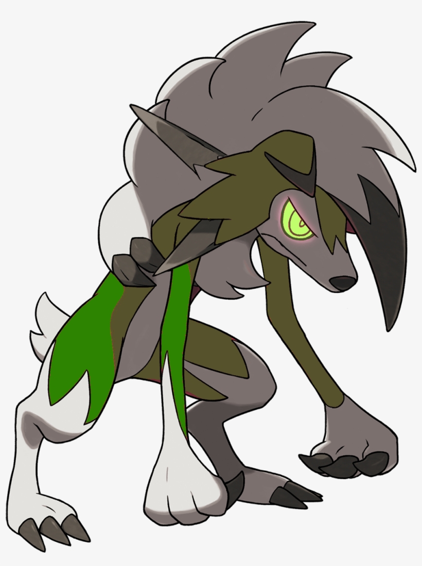 Png - Sun And Moon Wolf Pokemon, transparent png #6235746