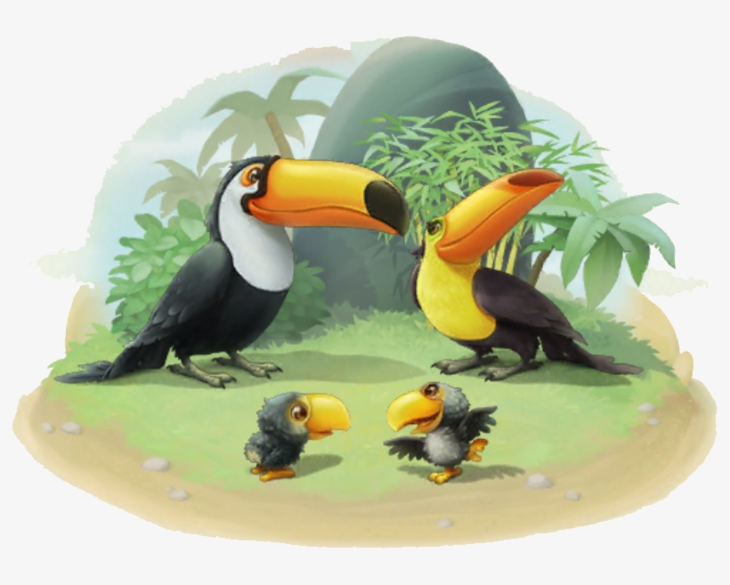 Toucan Family - Wiki, transparent png #6236144