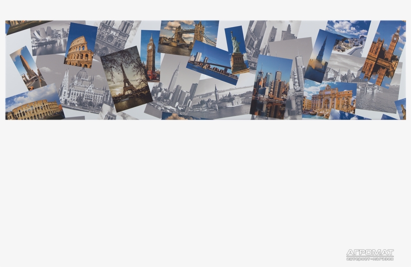 Плитка Almera Ceramica Blanco Brillo Dec Set Panorama - Ceramic, transparent png #6236355