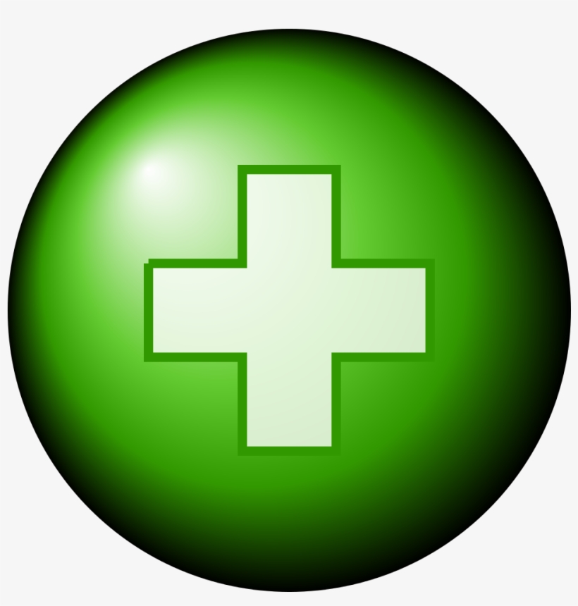 Green Pog Plus - Plus Green Png, transparent png #6237241