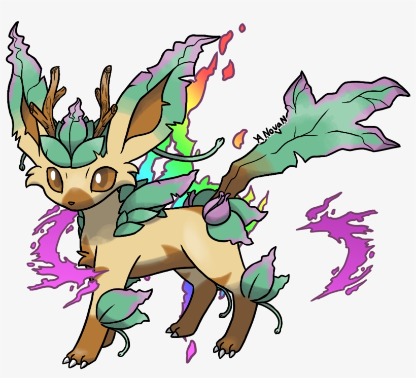 People, You Should Be Able To Find It In Your Inventory - Mega Leafeon Q, transparent png #6237525