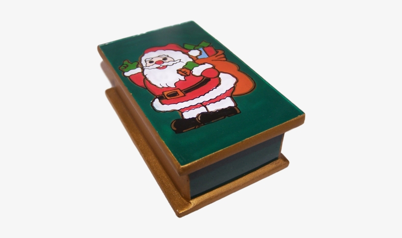 Santa Box, transparent png #6238385