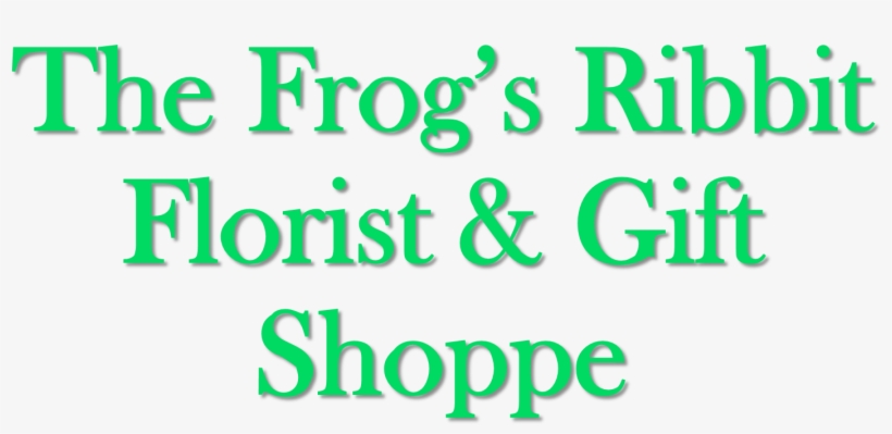 The Frog's Ribbit Florist & Gift Shoppe - Hvac, transparent png #6238447