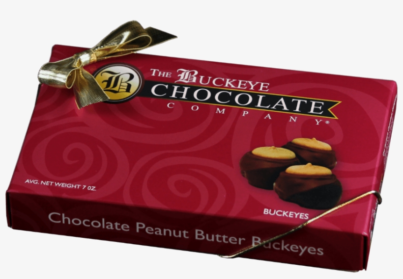 Dark Chocolate Png Pic - Dark Chocolate Buckeyes 14 Oz Box, transparent png #6238620