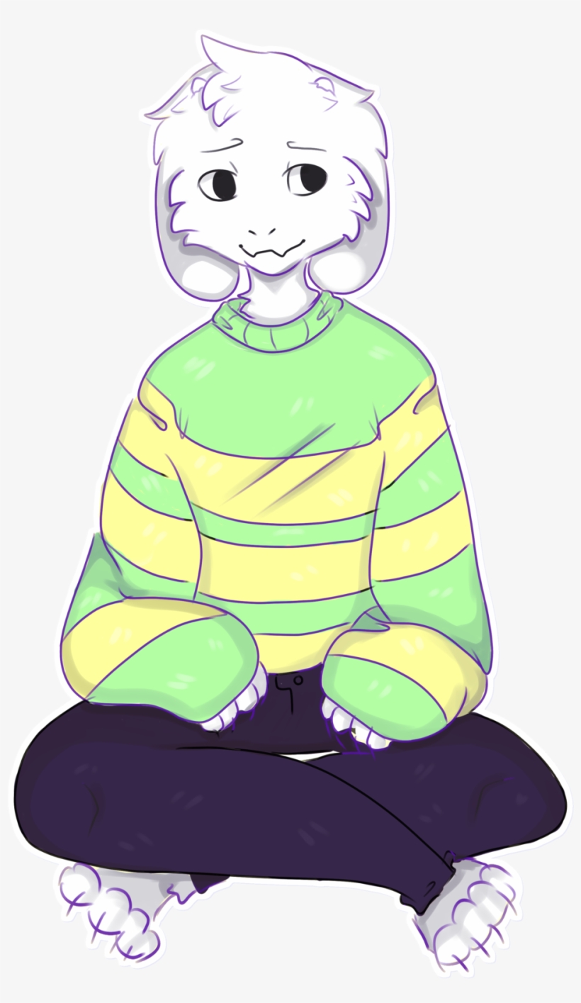 Undertale Green Sitting Fictional Character Clip Art - Flowey, transparent png #6238673