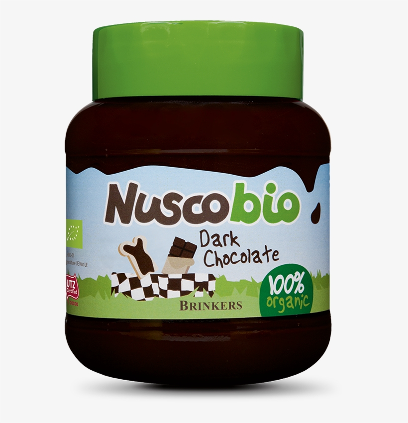 Nuscobio Dark Chocolate Spread - Hazelnut And White Chocolate Spread, transparent png #6238783