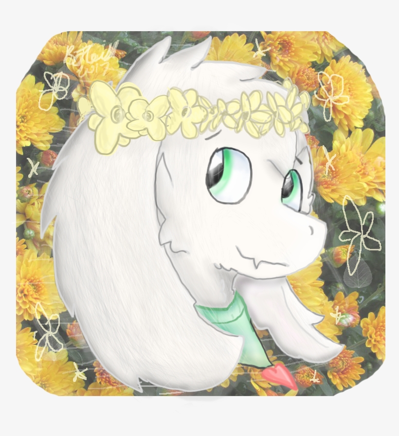 Asriel Icon I Drew A Few Months Ago, transparent png #6238851