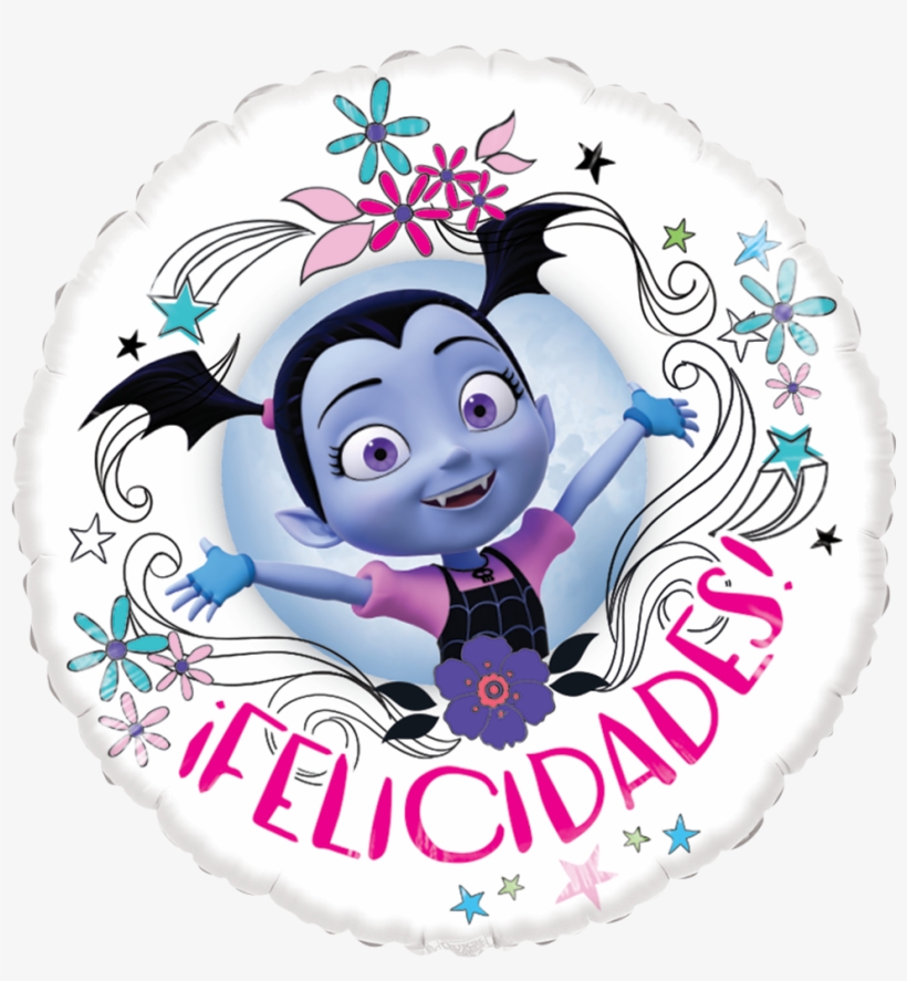 18" Vampirina Felicidades, Gellibean - Disney Vampirina Cinestory Comic By Disney, transparent png #6239057