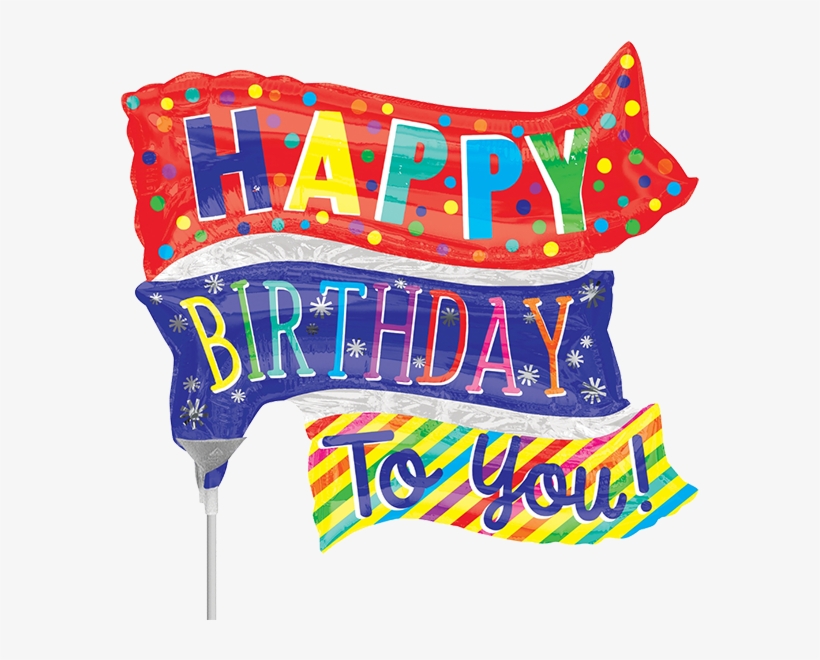 Globo Happy Birthday To You - Balloon, transparent png #6239065