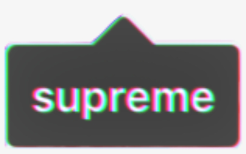 Supreme Sticker Png, transparent png #6239296