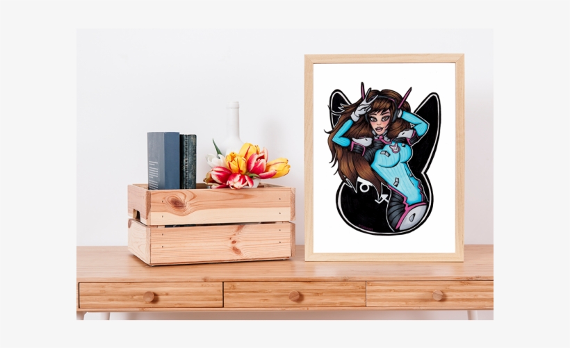 Original Overwatch D - Art, transparent png #6240104