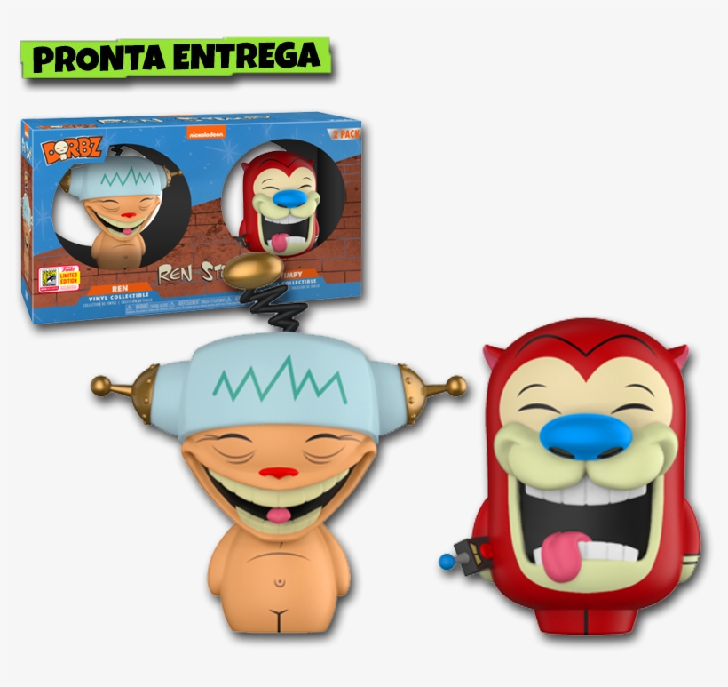 Ren And Stimpy Dorbz Sdcc, transparent png #6240292