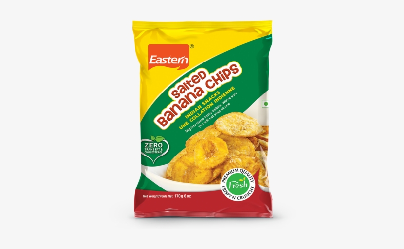 Salted Banana Chips - Mixture, transparent png #6240408