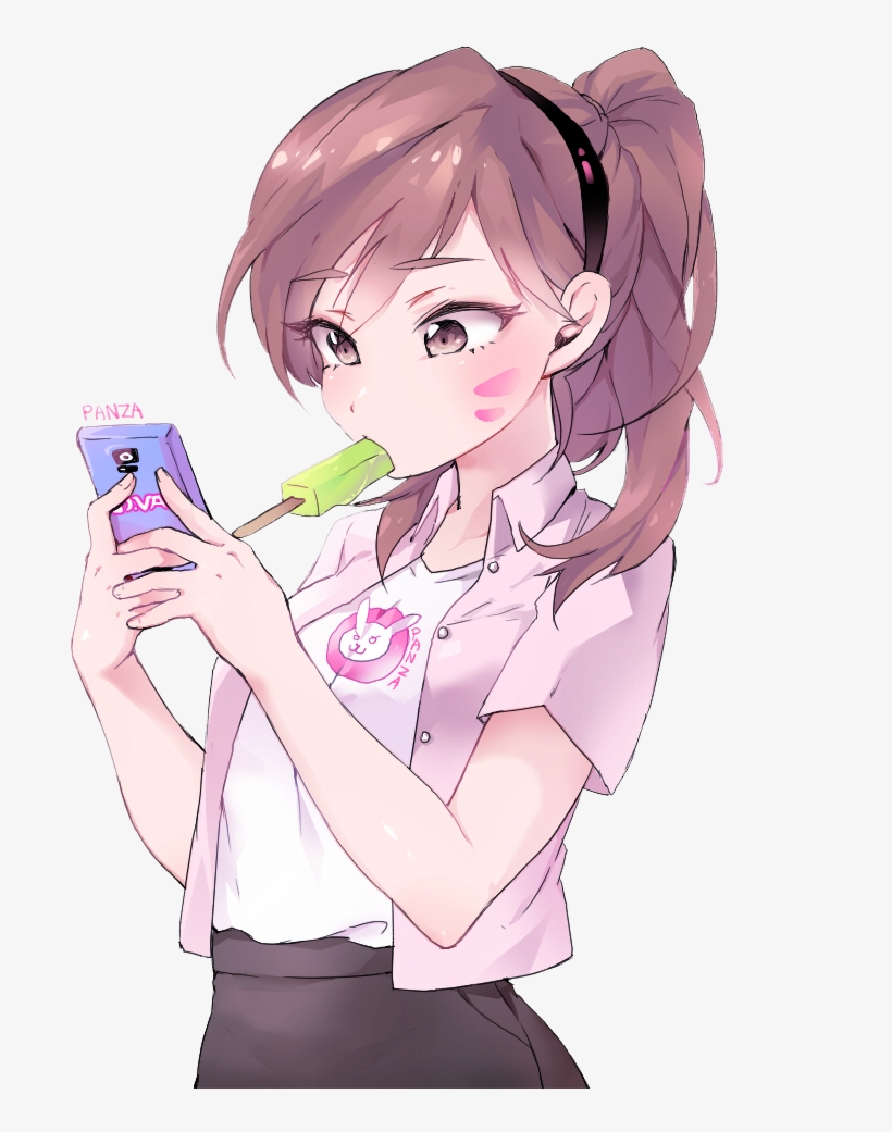 Report Abuse - Dva Anime, transparent png #6240417