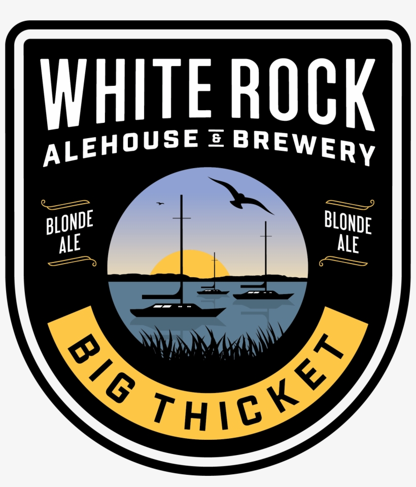 Using A Simple Malt Bill Of German Pilsner With A Touch - White Rock Ale House & Brewery, transparent png #6240474