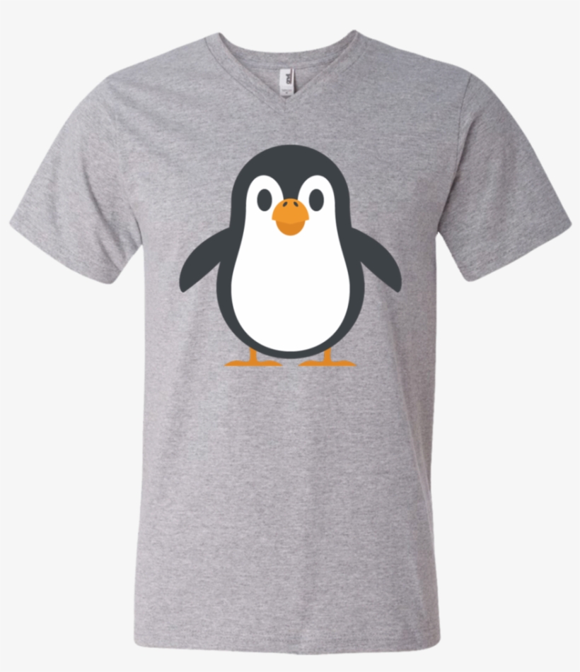 Penguin Emoji Men's V Neck T Shirt - Bunkieshop Born In 1953, Perfect Woman Tshirt. Best, transparent png #6240526