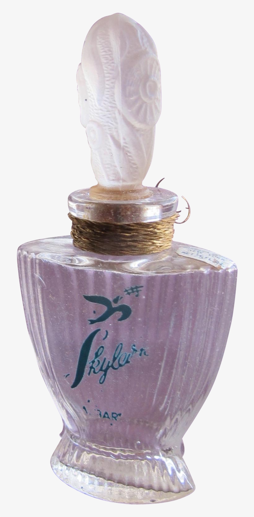 Vintage Perfume Bottle Skylark Mini By Barbara Gould - Perfume, transparent png #6243385