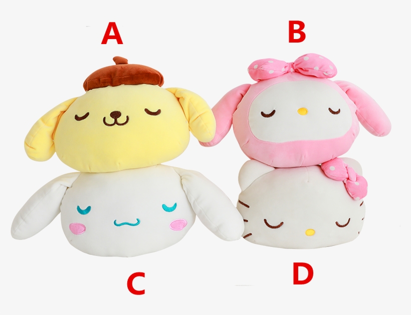 Mymelody And Cinnamoroll Dolls Pn0701 - Doll, transparent png #6243782