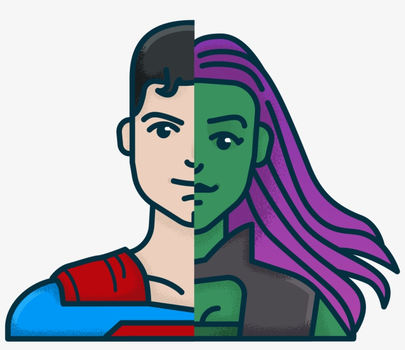 Superhero Possesses Superhuman Strength - Illustration, transparent png #6243904