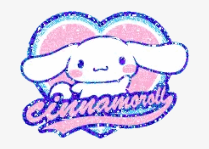 Cinnamoroll Kawaii Sparkles Glitter Pink Blue Cute - Cinnamoroll Sanrio, transparent png #6244274