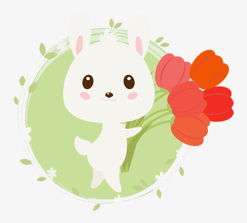 卡通小白兔 - Rabbit, transparent png #6244326