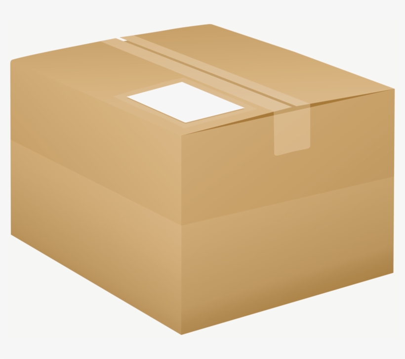 Cardboard Box - Transparent Box Clipart Png, transparent png #6244813
