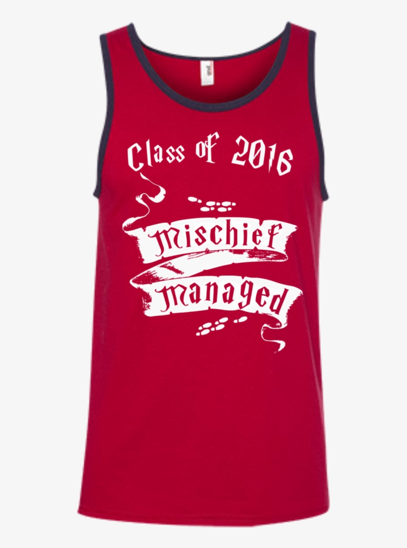 Mischief Managed Class Of 2016 Ringspun Cotton Tank - Harry Potter Class Of 2017 Shirts, transparent png #6244979