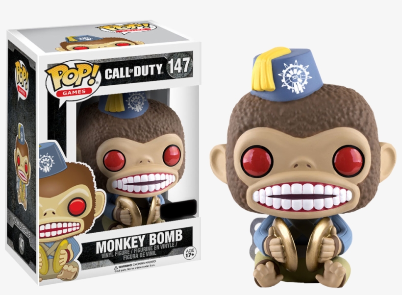 Call Of Duty - Monkey Bomb Funko Pop, transparent png #6246067