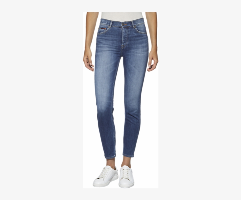 Tommy Jeans Izzy High Rise Straight Leg Jean - Trousers, transparent png #6246593
