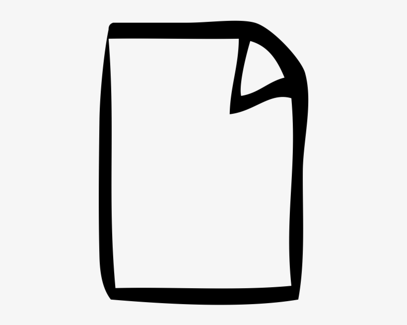 Blank Page By James Cottell From Noun Project, transparent png #6247466