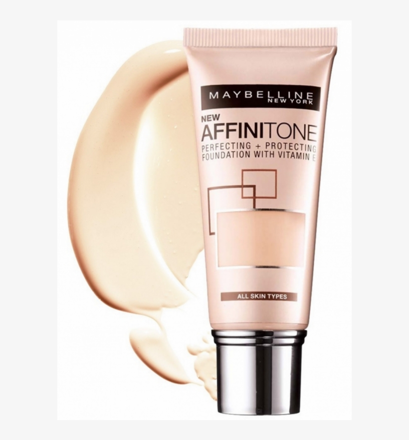 Maybelline Affinitone Foundation 03 Light Sand, transparent png #6248162