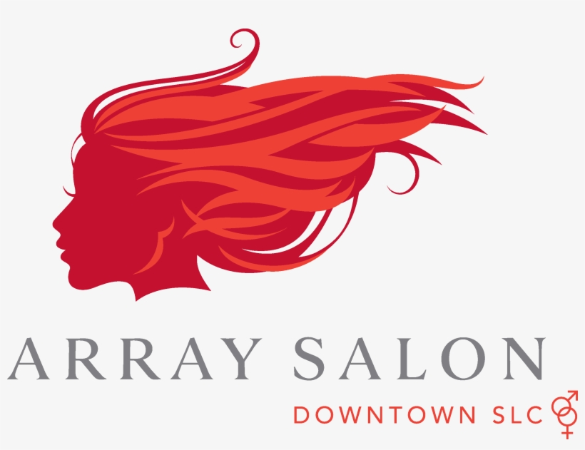 Salon Logo Red, transparent png #6249841