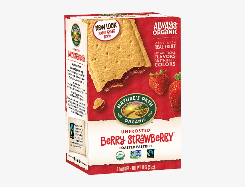 Nature's Path Organic Toaster Pastries, Frosted Berry - Nature's Path Organic Sunrise Breakfast Dark Chocolate, transparent png #6251729