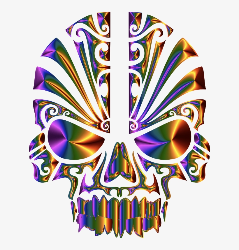 Evil Skull Art Amp Wall Décor Zazzle - Silhouette Skull, transparent png #6252289
