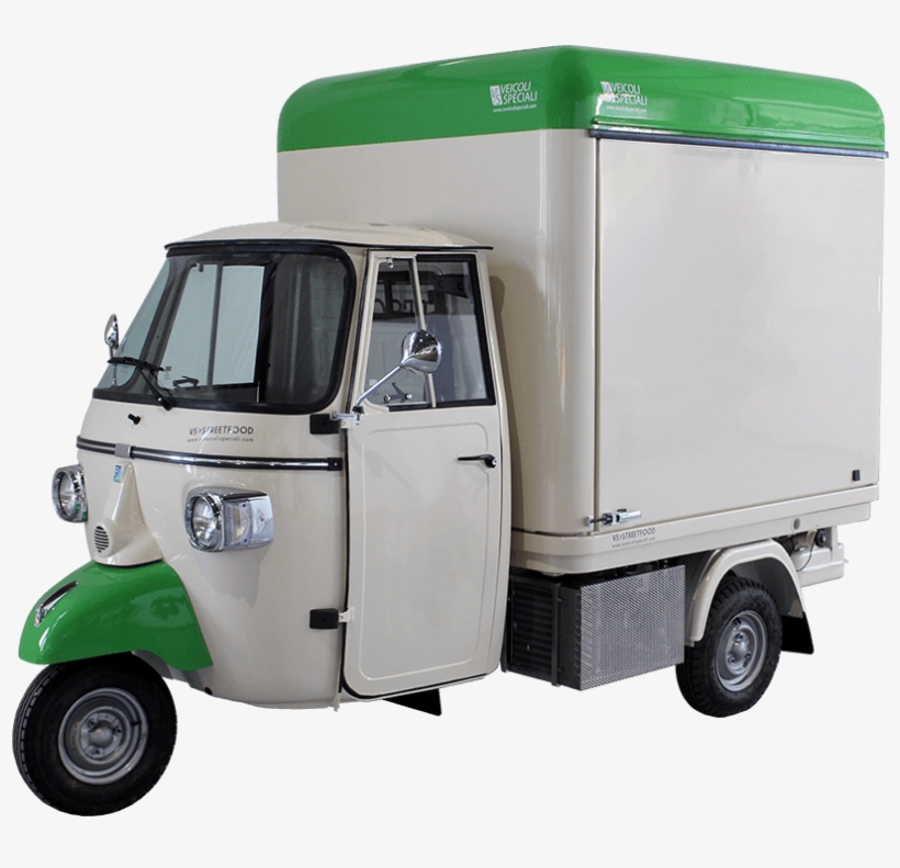 Food Truck Piaggio Used For Street Food - Piaggio Ape, transparent png #6252626