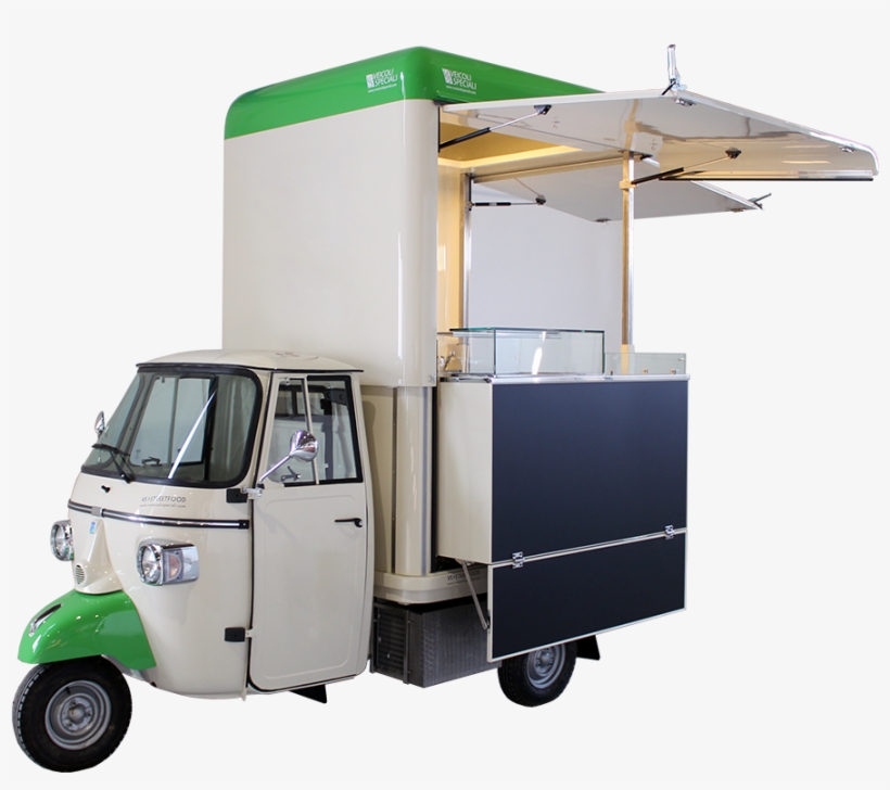 Food Truck Piaggio Second Hand Vehicle For Street Vending - Food Truck, transparent png #6252698