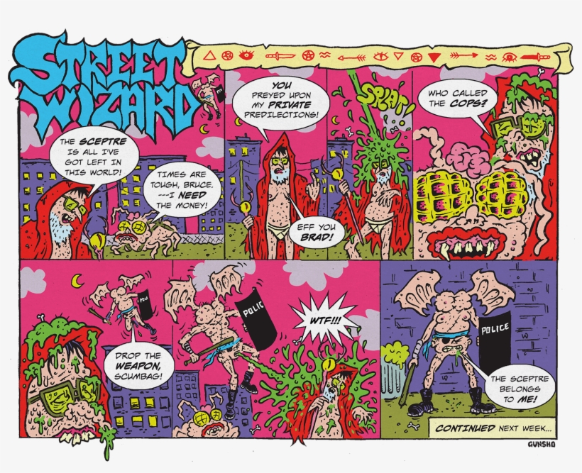 Street Wizard By James-quigley - Comics, transparent png #6253016