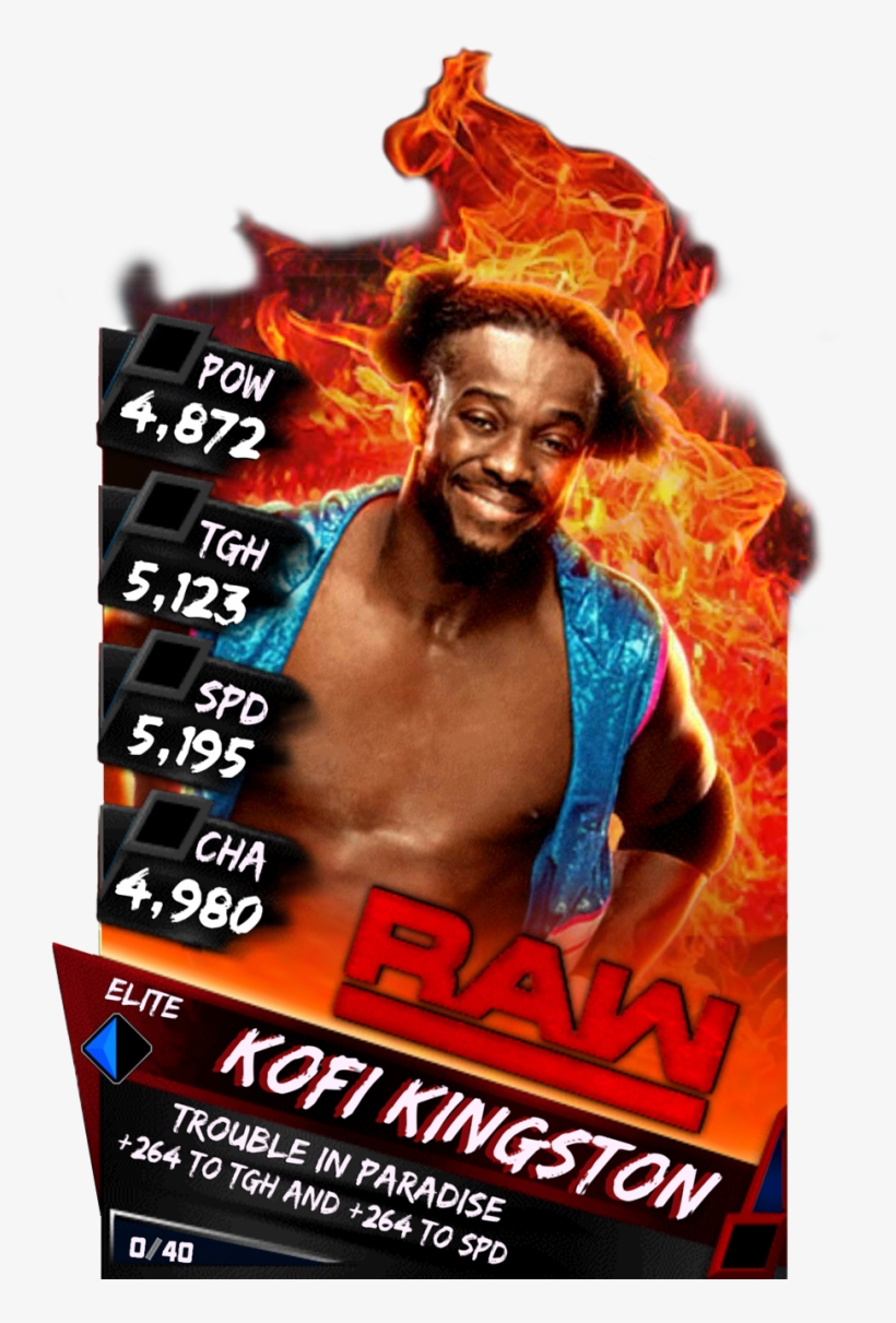 Supercard Kofikingston S3 Elite Raw 9613 - Wwe Supercard Finn Balor, transparent png #6253326