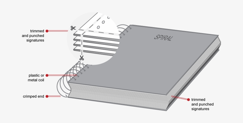 A Coil Binding Then Is Screwed Into Those Holes From - Product, transparent png #6255882