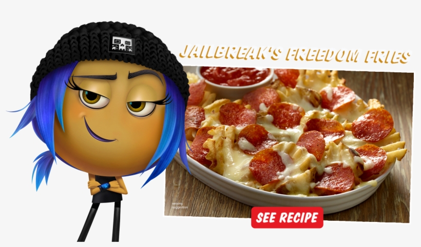 The Gang From The Emoji Movie Can't Get Enough Delicious - Gene's Epic App-venture!, transparent png #6257005
