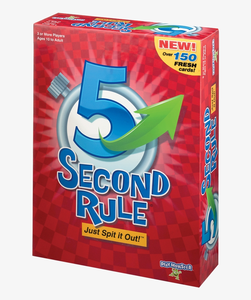5 Second Rule® New Edition - 5 Second Rule Game, transparent png #6257253