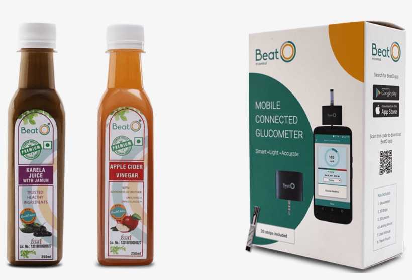 Smartphone Glucometer With Strips - Glucose Test, transparent png #6257391