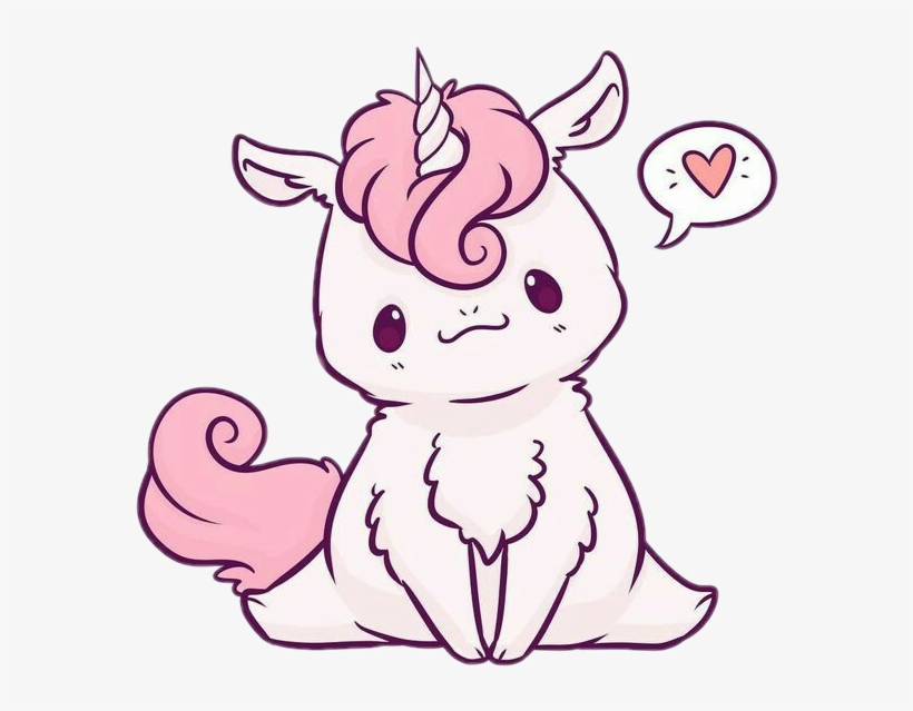 Freetoedit Cute Kawaii Unicorn Magic Fabulous Love - Kawaii Unicorn By Naomi Lord, transparent png #6257537