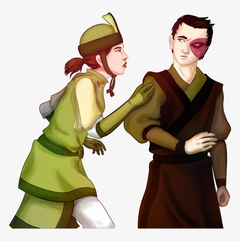 View Fullsize Avatar - Zuko And Suki Fanart, transparent png #6257605