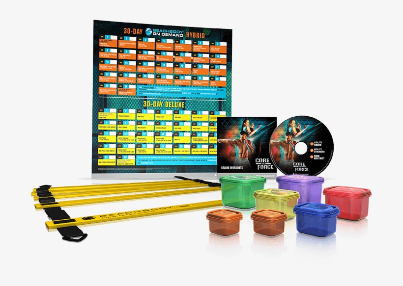 Core De Force Deluxe Upgrade Kit - Beachbody Core De Force, transparent png #6257609