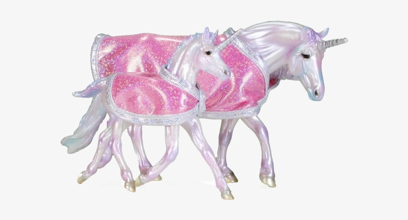 Rain Bow Skies Not Mine Transparent Kawaii Unicorn - Breyer Bella And Mozart, transparent png #6257902